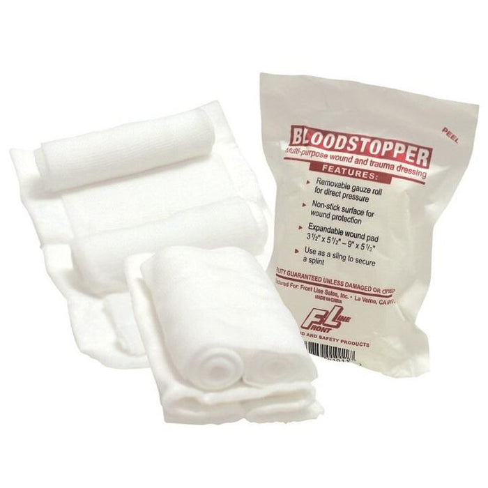 Bloodstopper, Multi-Purpose Wound and Trauma Dressing 9" x 5 1/2" (1 Each)