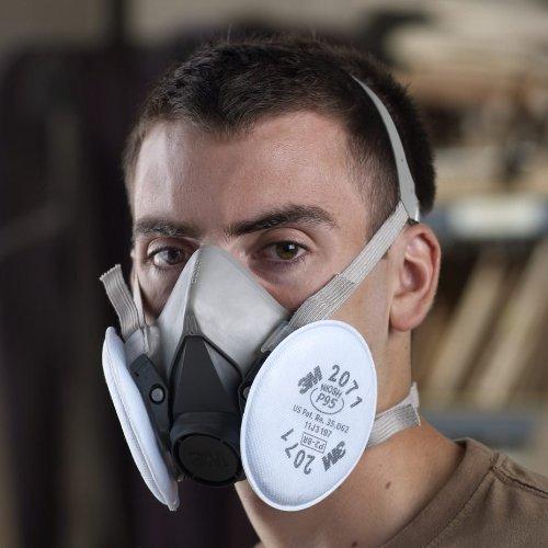 3M Half Facepiece Reusable Respirator 6000 Series with Filter and Cartridge Options