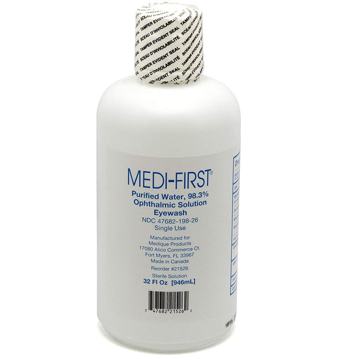 Medi-First Eye Wash Solution 32 Fl oz, 1 Bottle