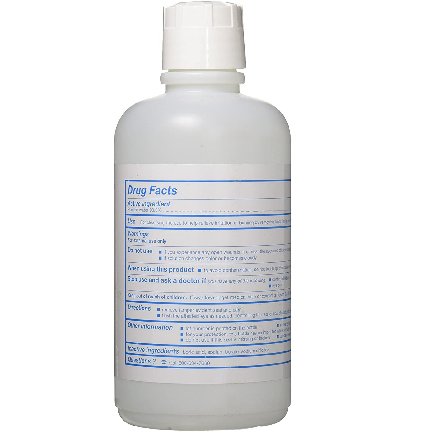 MediFirst Eye Wash Solution 32 Fl oz, 1 Bottle — ASA Safety Supply