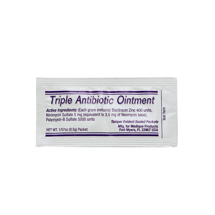 Medi-First Triple Antibiotic Ointment 25 / 0.5gm Packets per Box