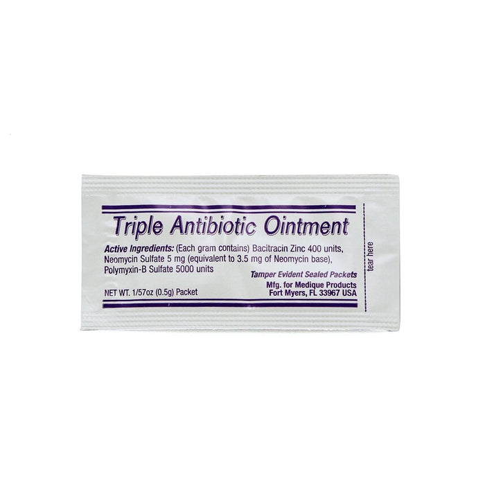 Medi-First Triple Antibiotic Ointment 144 / 0.5gm Packets per Box