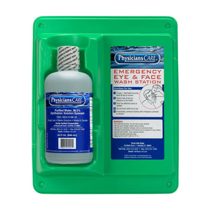 Eye Flush Station with Single 32 oz Bottle
