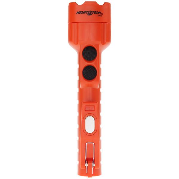 Nightstick NSP-2422R Dual-Light Flashlight with Dual Magnets, Red