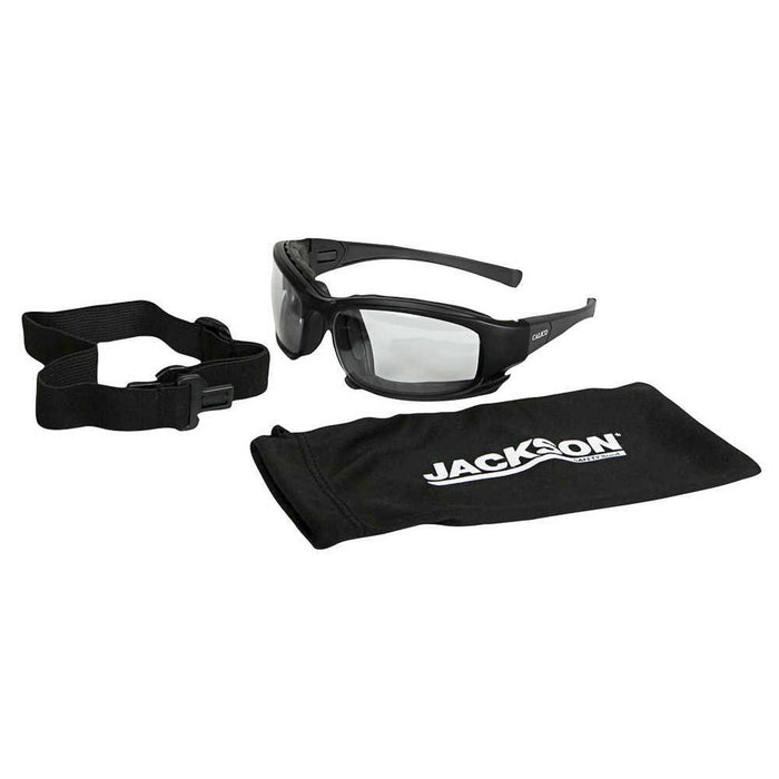 Kleenguard Calico V50 Safety Glasses/Goggle Hybrid with Anti-Fog Lens, Foam Padding, Interchangeable Temples, Head Strap and Microfiber Bag/Cleaning Cloth