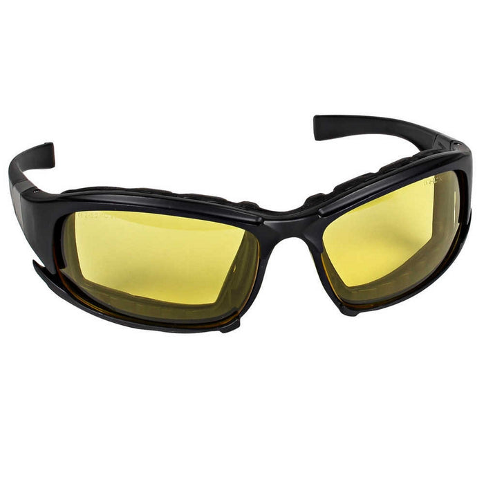 Kleenguard Calico V50 Safety Glasses/Goggle Hybrid with Anti-Fog Lens, Foam Padding, Interchangeable Temples, Head Strap and Microfiber Bag/Cleaning Cloth