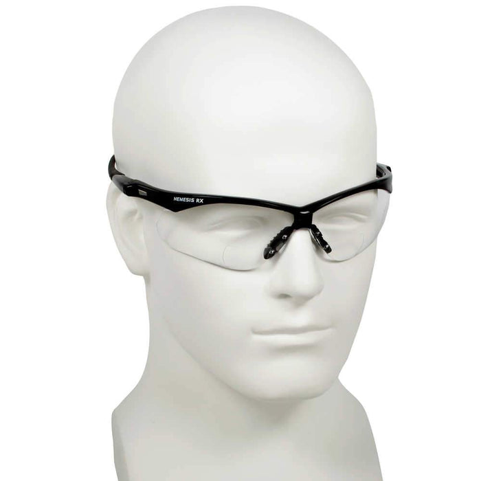 Kleenguard V60 Nemesis RX Readers Safety Glasses, Clear Lens