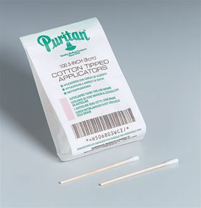 6" Cotton Tip Applicators, Non-Sterile, 100 Count