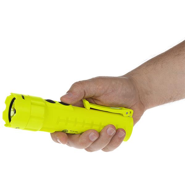 Nightstick Intrinsically Safe Permissible Dual-Light Flashlight - Waterproof, Impact & Chemical Resistant, Green