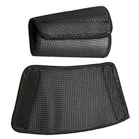 Cane Nylon Mesh Sleeves, 9 Inch Length with Velcro Fasteners, Black, 692-9-B