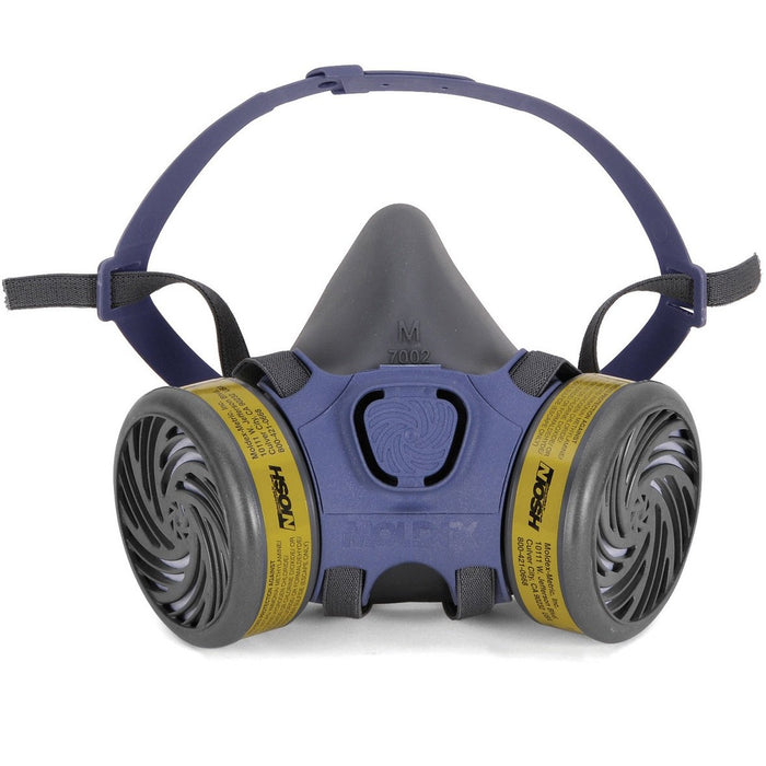 Moldex 7000 Series Reusable Half Mask Respirator, Lightweight and Low Profile, with Cartridge Option