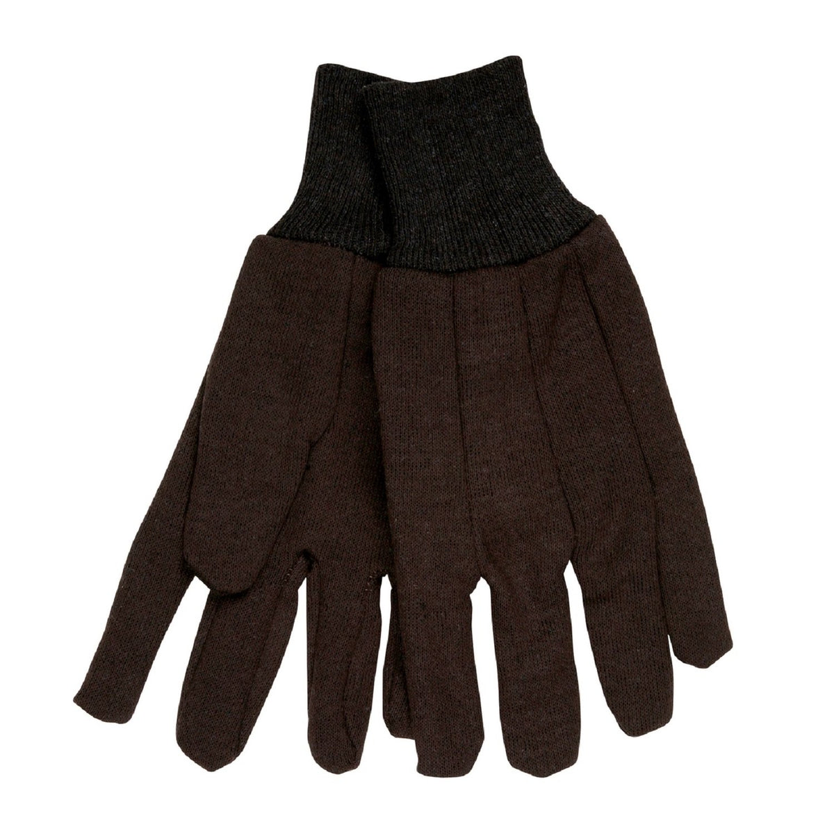 Brown cotton outlet work gloves