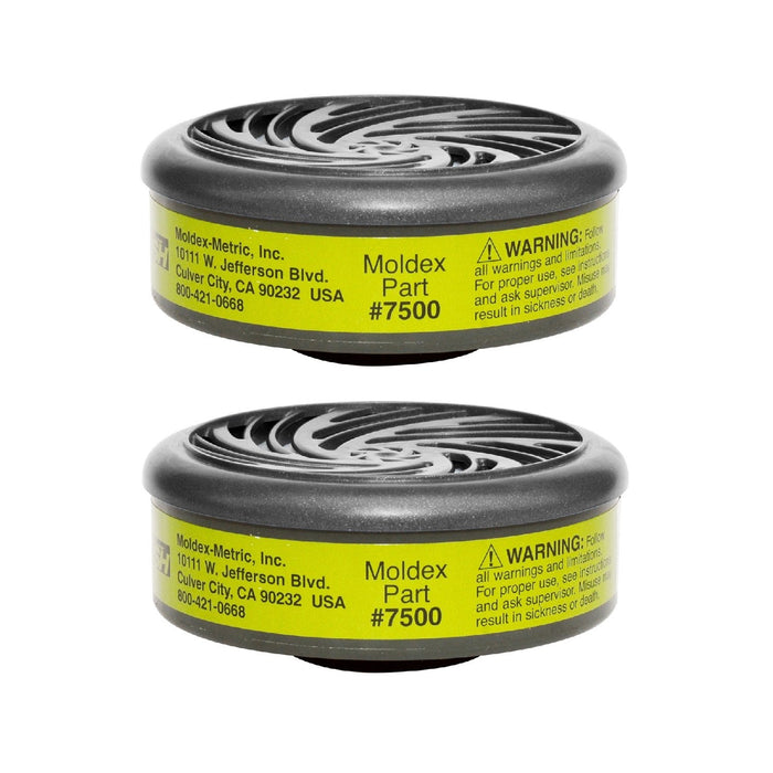 Moldex 7500 Formaldehyde Cartridges For 7000/7800/9000 Series Respirators