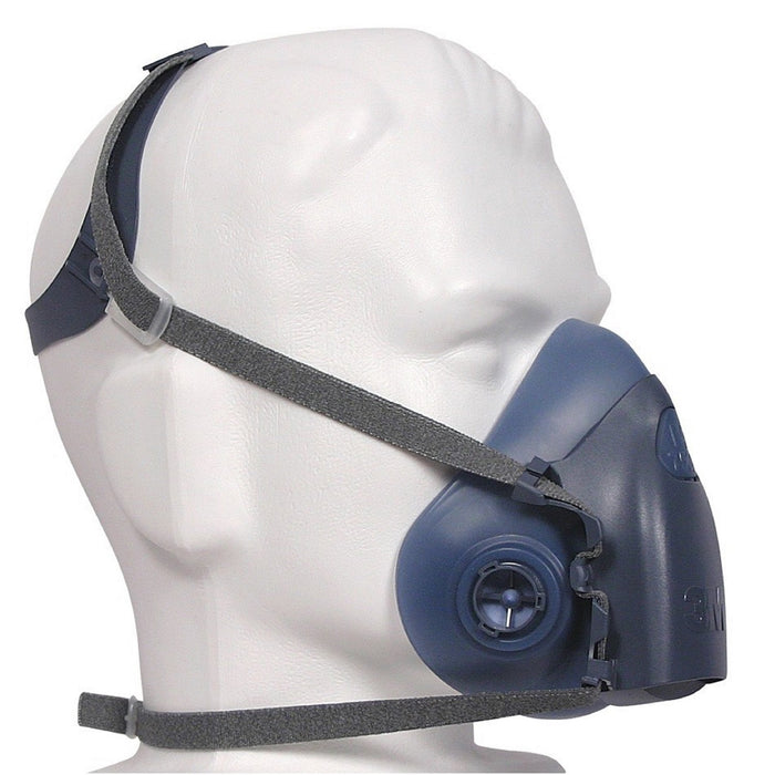 3M Half Facepiece Reusable Respirator 7500 Series, Silicone (Mask Only)