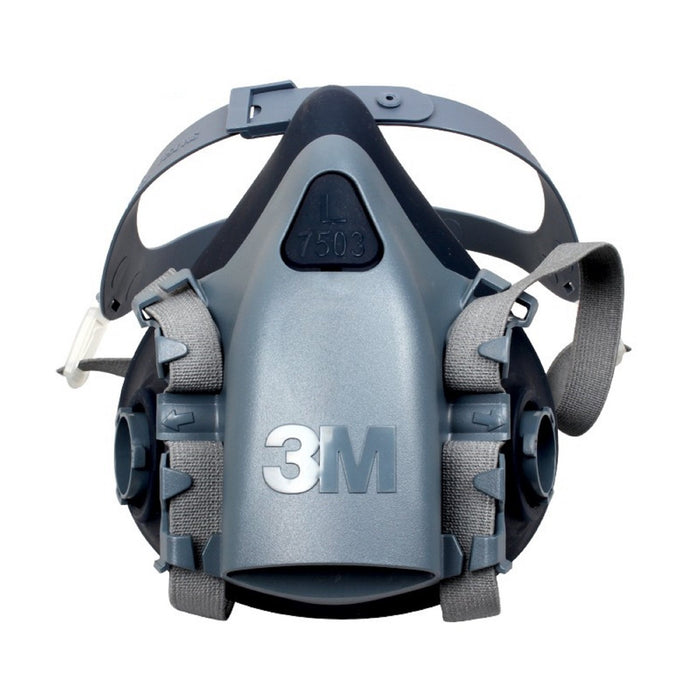 3M Half Facepiece Reusable Respirator 7500 Series, Silicone (Mask Only)