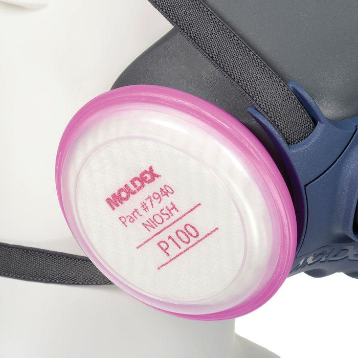 Moldex 7960 P100 Particulate Filter Disk with Nuisance Level Organic Vapor Relief For 7000/7800/9000 Series Respirators