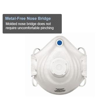 Peakfit N95 Particulate Respirator with Exhalation Valve, 80102V