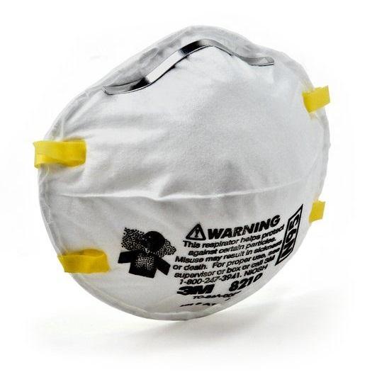 3M 8210 N95 Particulate Respirator / Dust Mask