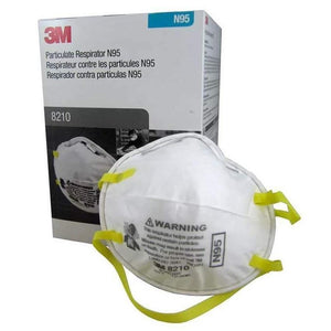 3M 8210 N95 Particulate Respirator / Dust Mask