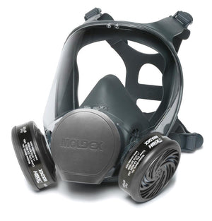 Moldex 9000 Series Reusable Full Face Respirator, Ultra-Lightweight with Cartridge Option