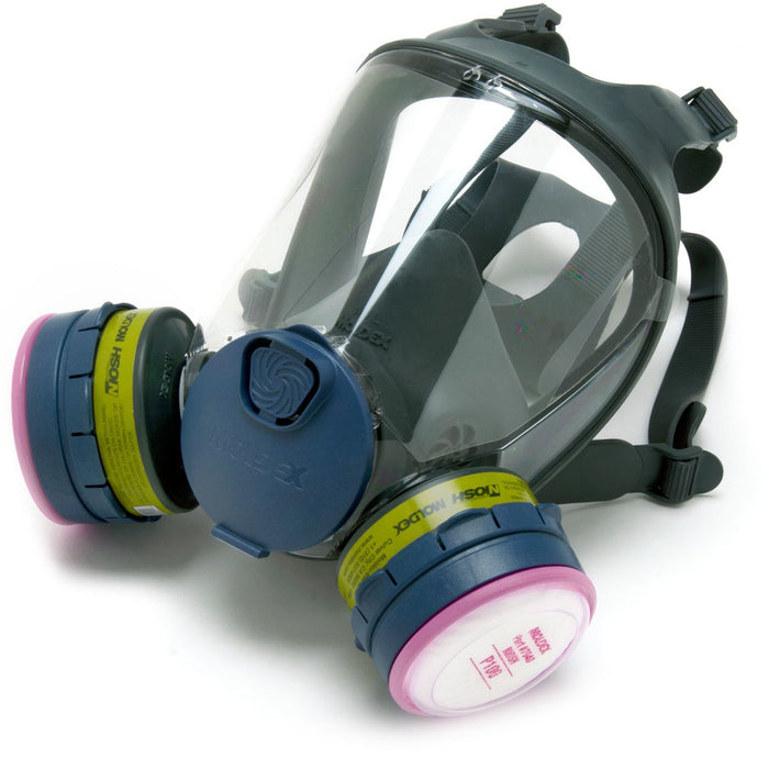 Moldex 9000 Series Reusable Full Face Respirator, Ultra-Lightweight with Cartridge Option