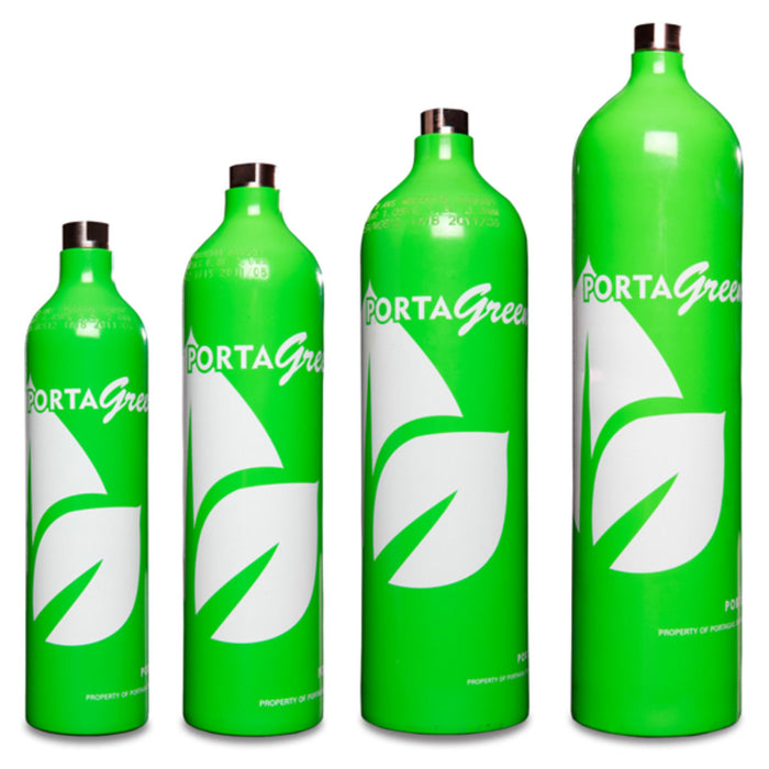 Portagas Calibration Gas Cylinders, 116L Methane 50% Bal Nit. Calibration Gas, 1 Each