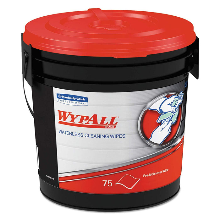 Wypall Waterless Industrial Cleaning Wipes, Cloth - 9.5" X 12" - 6 per Case