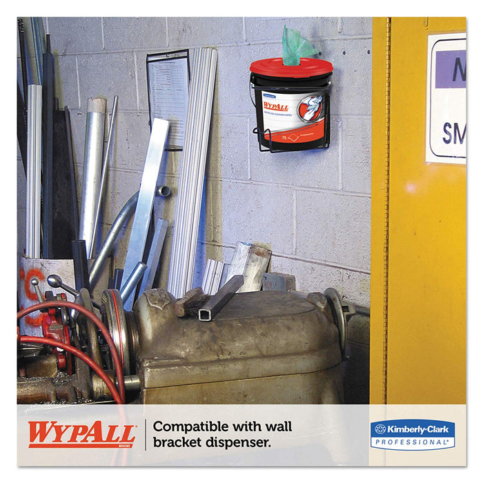 Wypall Waterless Industrial Cleaning Wipes, Cloth - 9.5" X 12" - 6 per Case