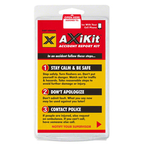 AxiKit Accident Report Kit for Documenting on the Job Incidents