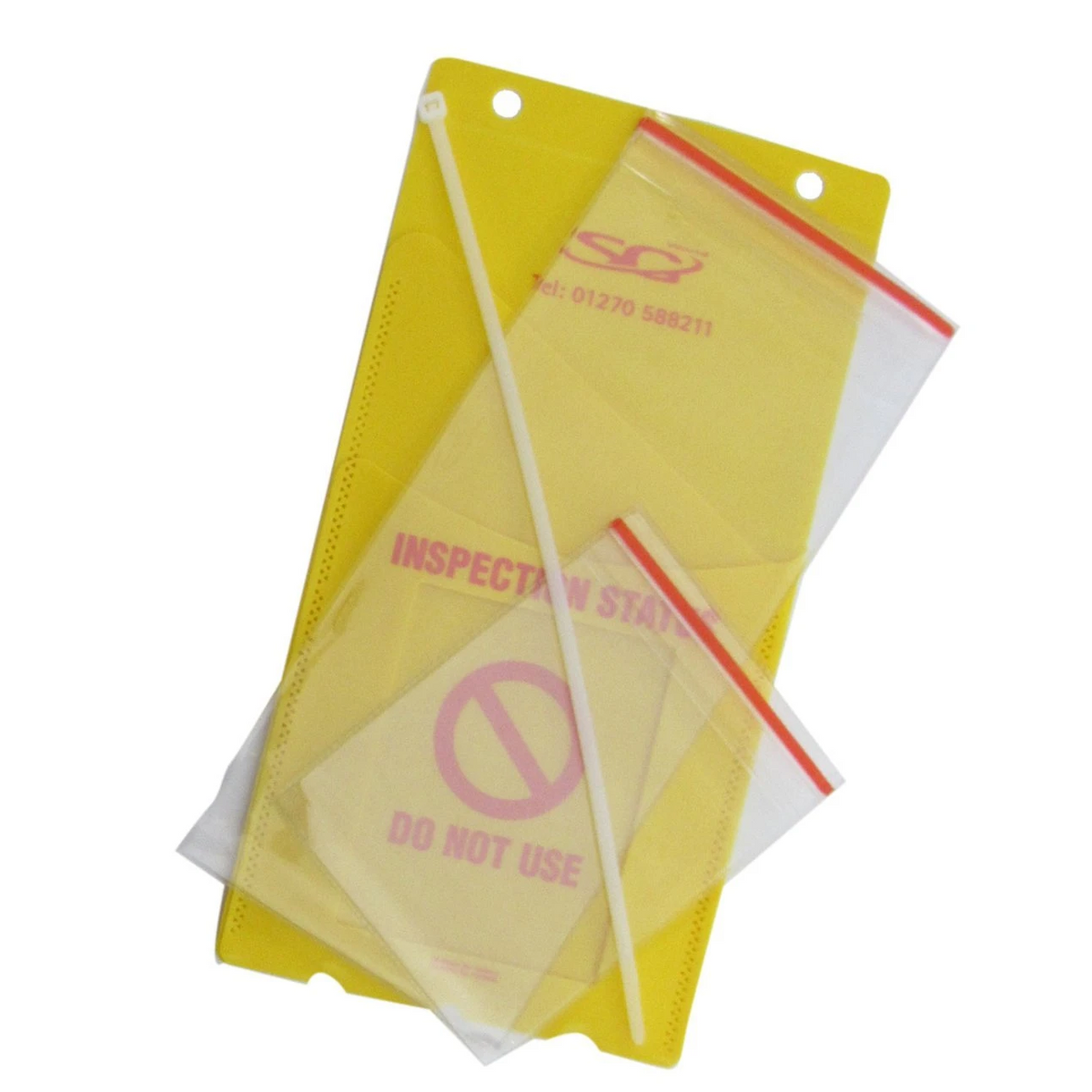 Shop Paperwork Inspection Stand Large Yellow Inspection Book Holder / Paddle Kit — ASA Safety Supply