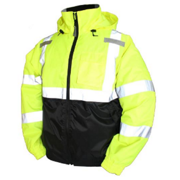 Tingley Bomber II Jacket, Lime J26112, Hi-Vis Insulated Safety Jacket