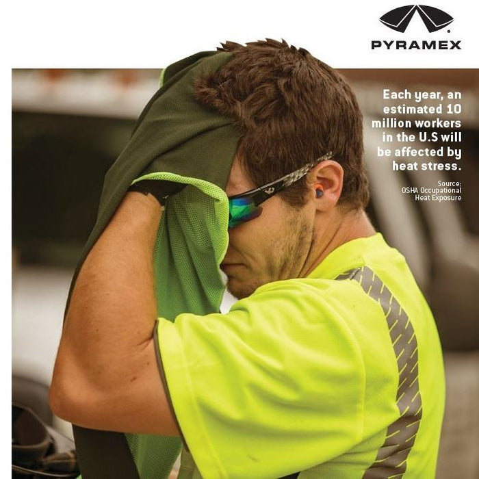 Pyramex C3 Series, Moisture Wicking Cooling Towel, 11.5" x 33"