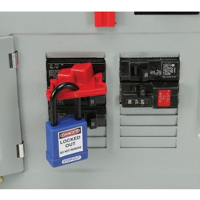 C-Safe Single Pole Circuit Breaker Lockout With Recessed Hole, CB01