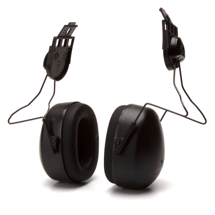 Earmuff - CMFB6010 Full Brim Hard Hat Mounted Earmuff, Black, NRR (Noise Reduction Rating) 23 Decibels