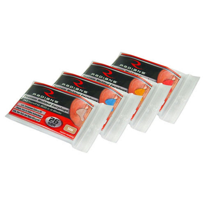 Radians Custom Molded Earplugs - Molds in 10 Minutes