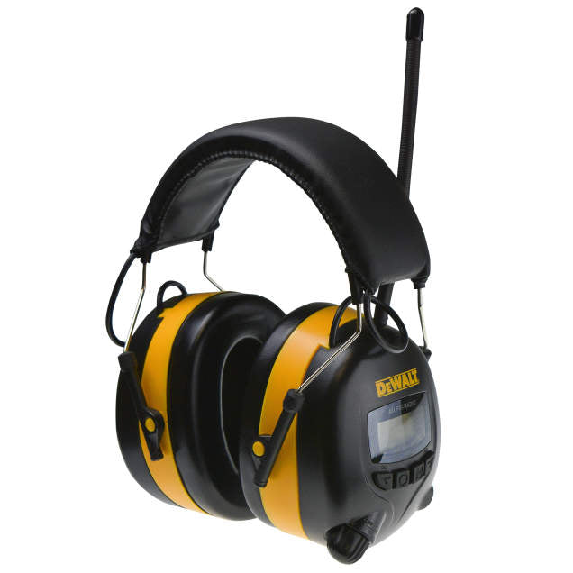 Dewalt DPG15 Earmuff Digital AM/FM Hearing Protector