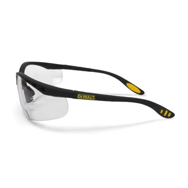 Dewalt DPG59 Reinforcer RX Bifocal, Clear Lens High Performance Safety Glasses with Rubber Temples and Protective Eyeglass Sleeve