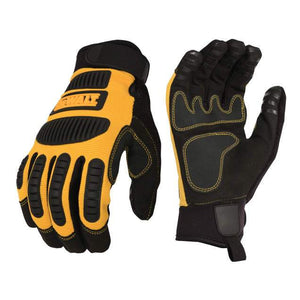 Dewalt DPG780 Performance Mechanic Work Glove, Yellow / Black, 1 Pair