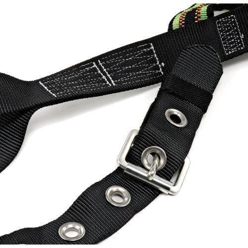 Miller DuraFlex Stretchable Harness with Sub-Strap Tounge Buckles and Back D-Ring, Universal Size