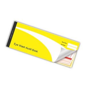 Eye Wash Inspection Book, contains 30 inspections