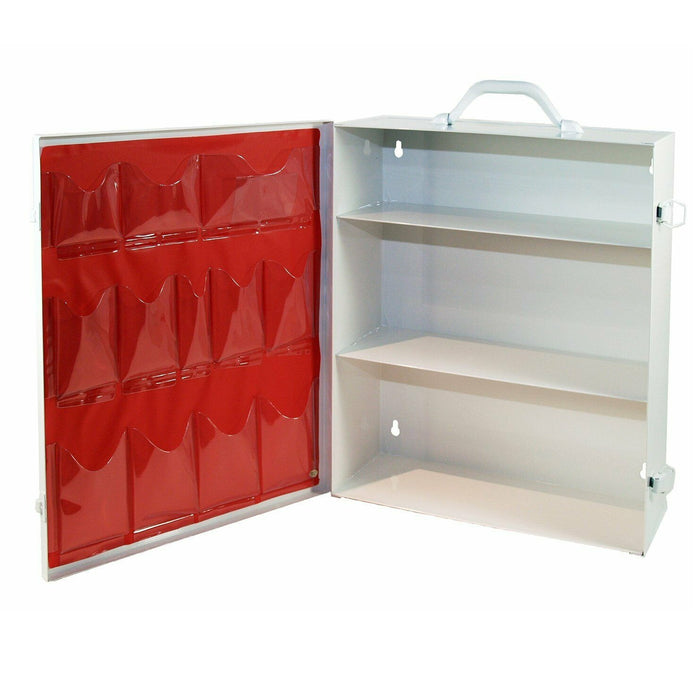 First Aid Kit - 3 Shelf, Class B, First Aid Kit, Metal Case, ANSI Compliant