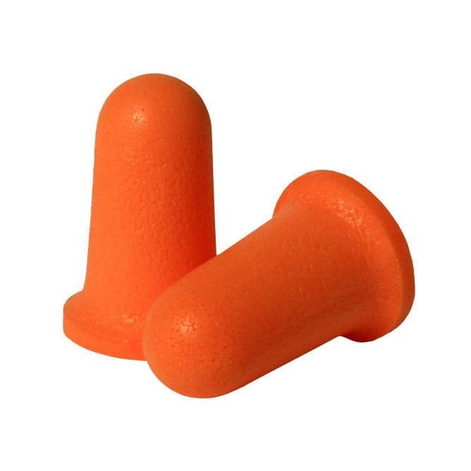 Radians Deviator FP80, Orange Uncorded Foam Earplugs NRR (Noise Reduction Rating) 33 Decibels