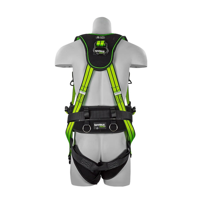 PRO+ Flex Premium Construction Harness with Quick Connect Chest Buckle, Leg and Shoulder Padding, FS-FLEX253