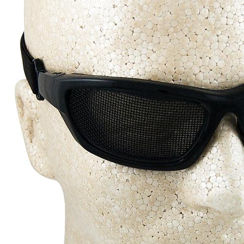 air goggles Elvex GG-50 Air Specs Safety Goggles with Stainless Steel Mesh, No-Fog Lens, Foam Line and Elastic Fabric Headband (1 Pair)