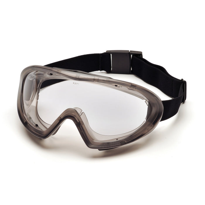 Capstone Clear Goggle with H2X Anti-Fog Lens and Removable Face Shield