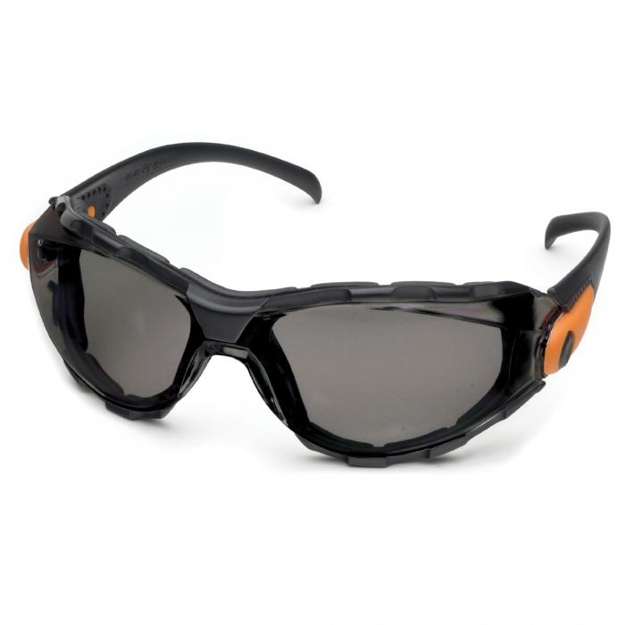 Elvex Go Specs Safety Glasses/Goggles with Anti-Fog Lens and Foam Liner ANSI Z87.1