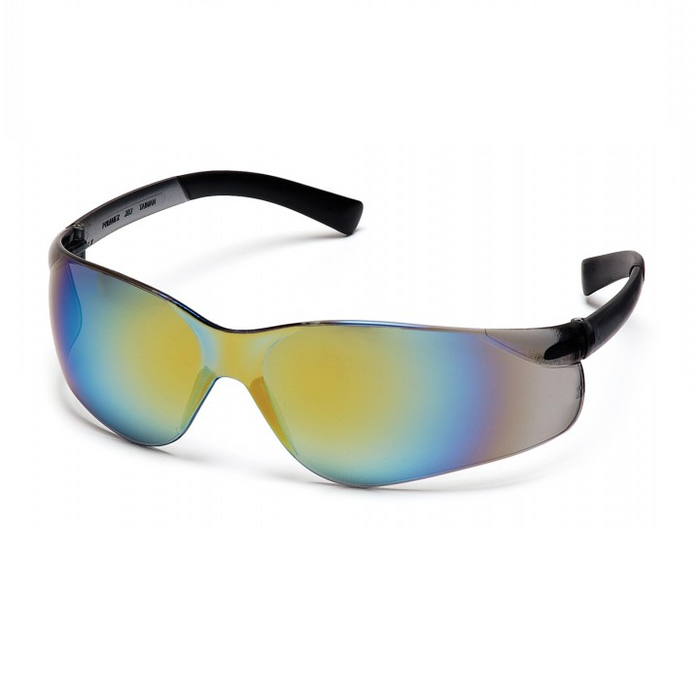 Pyramex Ztek Safety Glasses with Rubber Temples, ANSI Z87.1