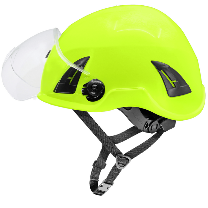 Clear Anti-Fog Toric Polycarbonate Visor for Climbing Style Helmet - HH-V71AF