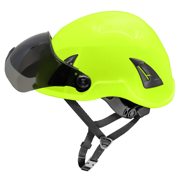 Smoke Anti-Fog Toric Polycarbonate Visor for Climbing Style Helmet - HH-V73AF