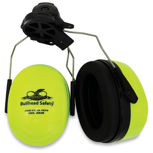 High-Visibility Cap Mounted Earmuffs - NRR 22 dB - HP-M3